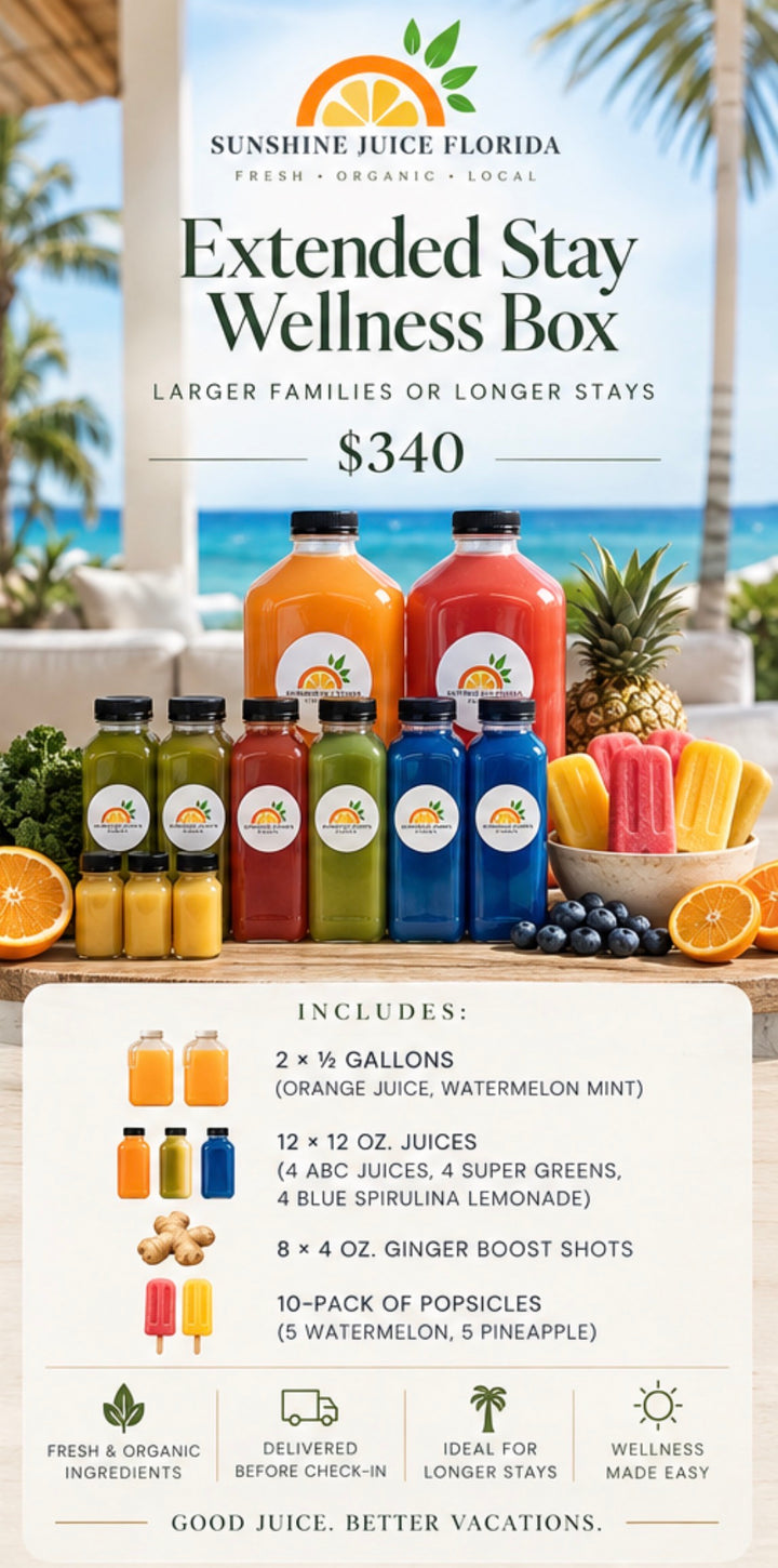 Extended Stay Wellness Box – Larger Families or Longer Vacations